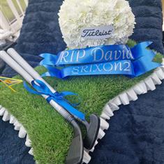 Golf Floral Tribute