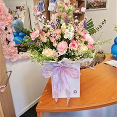 Large florist choice pinks box