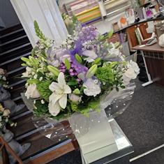 Carnation and lily box