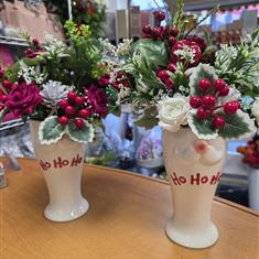 Ho ho ho vase display