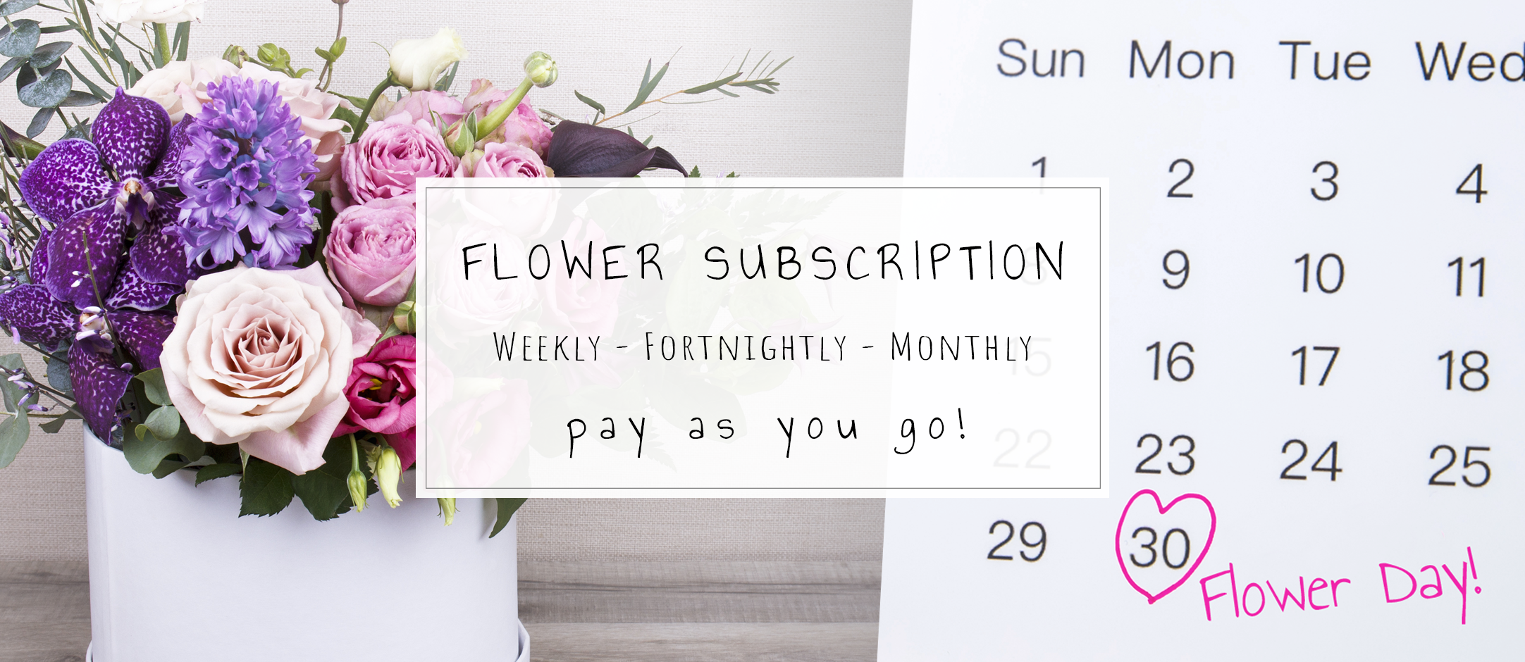 Flower Subscriptions Bolton by Floral Fusion